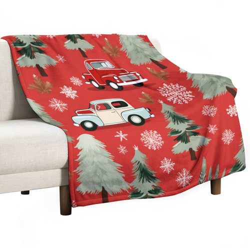 Vintage Christmas Red Truck Blanket Christmas Holiday Fleece Throw Blanket 40"x50" Super Soft Flannel Throw Blanket Throw Size Warm Plush Blankets for All Season for Kids and Adults Vintage Christmas Red Truck Blanket Christmas Holiday Fleece Throw Blanket 40"x50" Super Soft Flannel Throw Blanket Throw Size Warm Plush Blankets for All Season for Kids and Adults