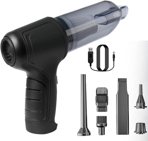 Wireless Handheld Car Vacuum Cleaner, 9000PA Strong Suction Handheld Vacuum Cordless 3 in 1 Keyboard Vacuum Cleaner, Cordless Portable Mini Vacuum for Car, Home, Office, Pet Hair Cleaning (Black) Wireless Handheld Car Vacuum Cleaner, 9000PA Strong Suction Handheld Vacuum Cordless 3 in 1 Keyboard Vacuum Cleaner, Cordless Portable Mini Vacuum for Car, Home, Office, Pet Hair Cleaning (Black)
