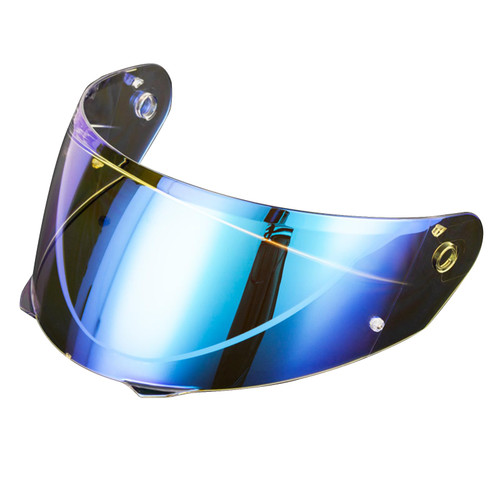For Hjc I90 Helmet Hj-33 Shield Replacement Visor (Revo Blue Mirror-revo)