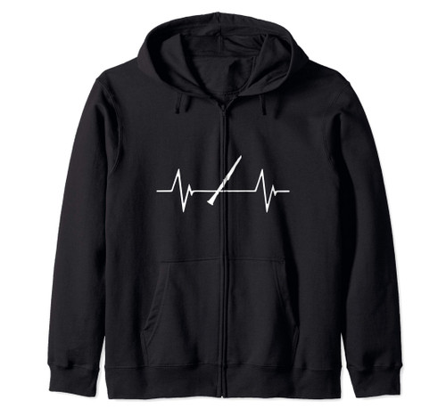 Oboe Heartbeat Gift Zip Hoodie Oboe Heartbeat Gift Zip Hoodie