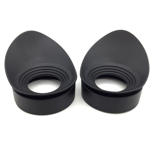 ZTBH Microscope Accessories Kit 2pcs Soft Eyepiece Eye Guards Microscope Inner Diameter 34-56 Mm Microscope Slides (Color : Type 1)
