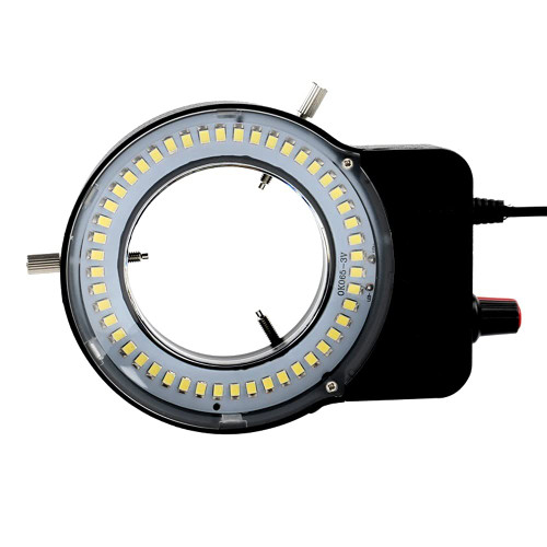 ZDBH Microscope Adapter 48 LED 3W-5W USB Adjustable Ring Light Illuminator Lamp for Industry Microscope Industrial Camera Magnifier Microscope Accessories