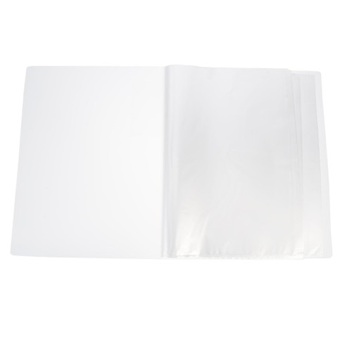 Tofficu Document Folder 3pcs Storage Book Transparent Paper Folder A File Folder Clear Plastic Storage Bags Expandable Folders A4 Folder File Folder Organizers A4 Documents Holder Pocket
