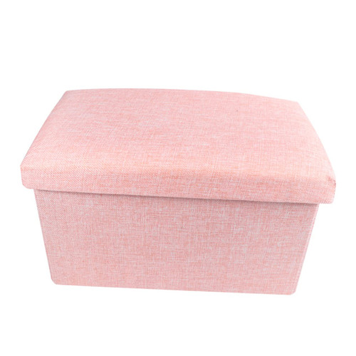 Zerodeko Storage Bench Folding Bench Storage with Footstool Storage Stool Folding Storage Storage Linen Foot Rest Stool Fabric Toy