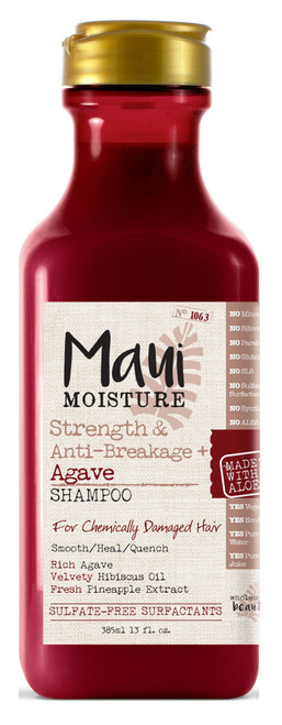 Maui Moisture Shampoo Agave 13 Ounce (Strength & Anti-Break) (385ml) (2 Pack) Maui Moisture Shampoo Agave 13 Ounce (Strength & Anti-Break) (385ml) (2 Pack)