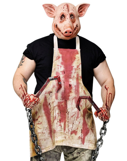 Fun World Costumes Pork Grinder Adult Pig Costume, Tan, One size