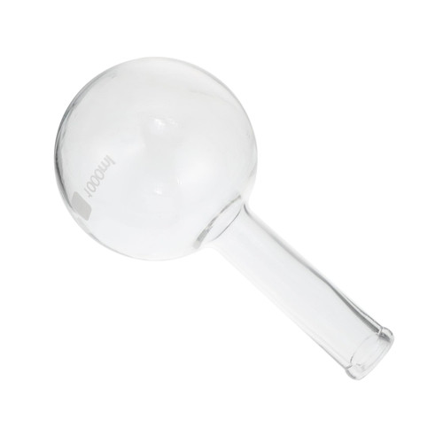 CIYODO 1pc Round-Bottomed Flask Lab Flask Round Bottom Flask Beakers Laboratory Flask Narrow Mouth Flask Lab Erlenmeyer Flasks Boiling Flask Narrow Neck Flask Flat Glass Drinking Bottle