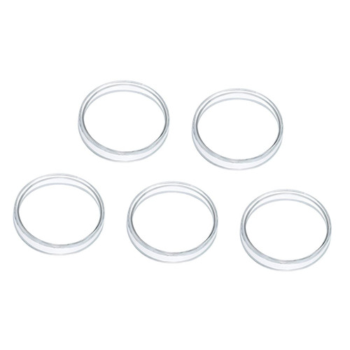 ULTECHNOVO 5pcs Petri Dish Glass Culture Dish agar Dish lab Petri Plates Cell Dish Mushroom agar Plates Laboratory Dish Tissue Culture Plate Specimen Dish lab Glass Bottom 100mm