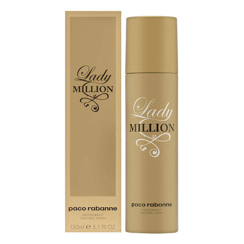 Lady Million by Paco Rabanne Deodorant Spray 5 oz