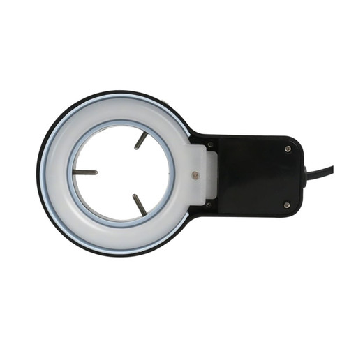 Microscope Accessories kit Slide Preparation camer Fluorescence Ring Light Lamp Microscope 110V - 220V 8W for Stereo Microscope Microscope Accessories (Color : Black)