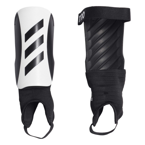 adidas Unisex-Adult Tiro Match Shin Guards, White/Black/Black, X-Small