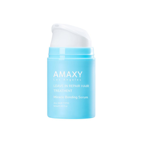 AMAXY Miracle Bonding Serum | Leave-in Bonding Hair Treatment, Repair Dry or Damaged Hair, 3 Minutes to Reverse Damage, Frizz Control, Heat Protection, Sulfate Free - 1.69fl oz AMAXY Miracle Bonding Serum | Leave-in Bonding Hair Treatment, Repair Dry or Damaged Hair, 3 Minutes to Reverse Damage, Frizz Control, Heat Protection, Sulfate Free - 1.69fl oz