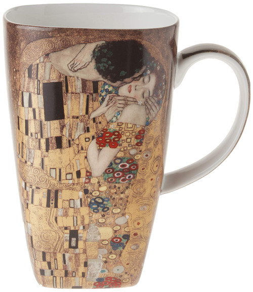 McIntosh Gustav Klimt The Kiss Fine Bone China (19.6 oz) Grande Mug in Matching Gift Box