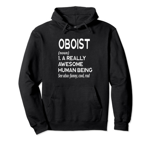 Oboe Player Definition Funny - Oboist Pullover Hoodie