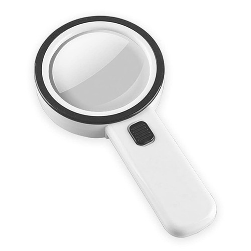 Microscope Kit 30X Magnifying Glass with LED Light Handheld Lighted Magnifier Microscope Lens Microscope Lens Adapters (Magnification : 30X)