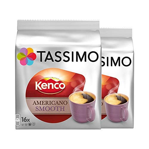 Tassimo Kenco Americano Smooth (Pack Of 2) 16 T-Discs Tassimo Kenco Americano Smooth (Pack Of 2) 16 T-Discs