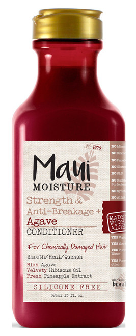 Maui Moisture Conditioner Agave 13 Ounce (Strength/Anti-Brk) (385ml) (3 Pack)