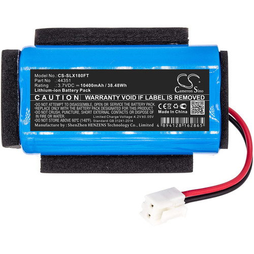 DRAWBELL Battery for S'treamlight Vulcan 180,fit Part NO:44351,44350 (10400mAh)