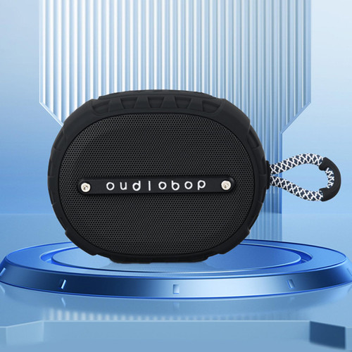 Qaailabf Bluetooth Speaker, Portable Wireless Speakers Bluetooth 5.0, Subwoofer Compact Bluetooth Audio Outdoor Speaker with Lanyard Design, Wireless Speakers with Bluetooth