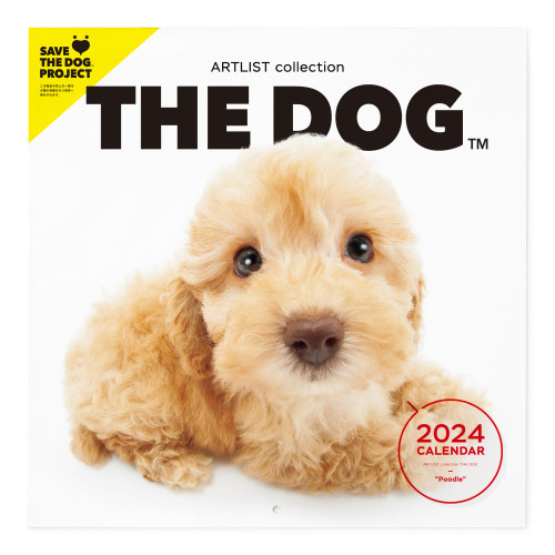 [ArtlistCollectionTHE DOG] Wall Calendar ?Poodle? 2024