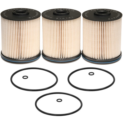3 Pcs TP1015 Fuel Filter Compatible with 2017-2021 Chevrolet Silverado/GMC/GM Sierra 2500HD 3500HD 2014-2018 Chevy Cruze for L5P LM2 3.0L 6.6L Duramax Diesel Replaces 22937279, 23304096, 23456595 3 Pcs TP1015 Fuel Filter Compatible with 2017-2021 Chevrolet Silverado/GMC/GM Sierra 2500HD 3500HD 2014-2018 Chevy Cruze for L5P LM2 3.0L 6.6L Duramax Diesel Replaces 22937279, 23304096, 23456595