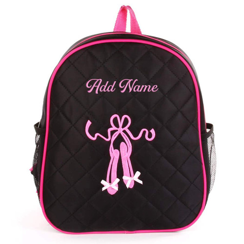 KishKesh Personalization Personalized Embroidered Dance/Ballet bag - Ballet Shoes