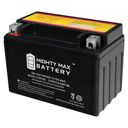 Mighty Max Battery YTX9-BS SLA Battery Replacement for MGX9-BS Motorcycle