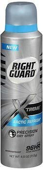 Right Guard Xtreme Precision Dry Spray Antiperspirant Arctic Refresh - 4 oz, Pack of 2