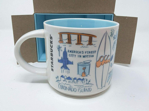 Starbucks Ceramic 'Been There' Series San Diego 2018 Mug