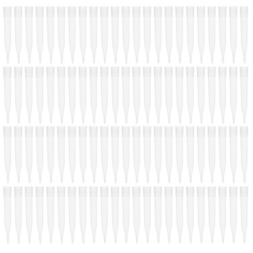 TEHAUX 300pcs Pipette Tips Measuring Dropper Straight Tip Transparent Medicine Eye Dropper Pipettor Nozzle Tip Pipettor Tips Plastic Straws Disposable Pipette Pipettor Tip Mini Supplies