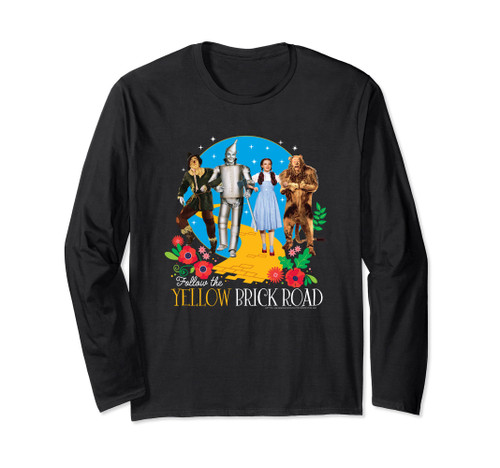 The Wizard Of Oz - Follow The Yellow Brick Road Long Sleeve T-Shirt