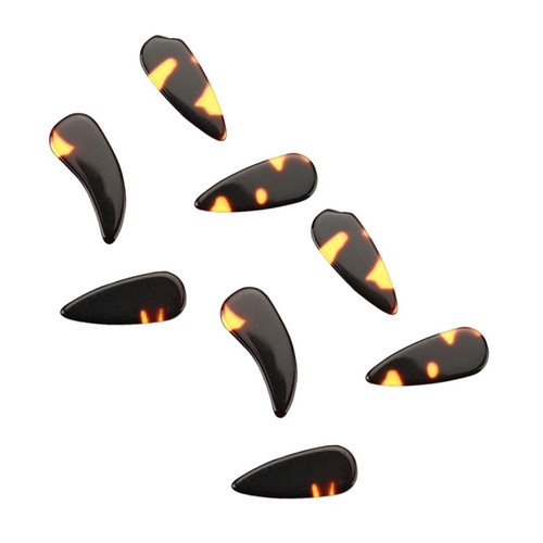 Toyvian 40 Pcs String Guzheng Finger Pick Ukulele Pick Thumb Finger Picks Guitar Pick Ring Ukelele Pick Guitar Finger Fingertip Protectors Thumb Picks Celluloid Finger Cot Electric Guitar
