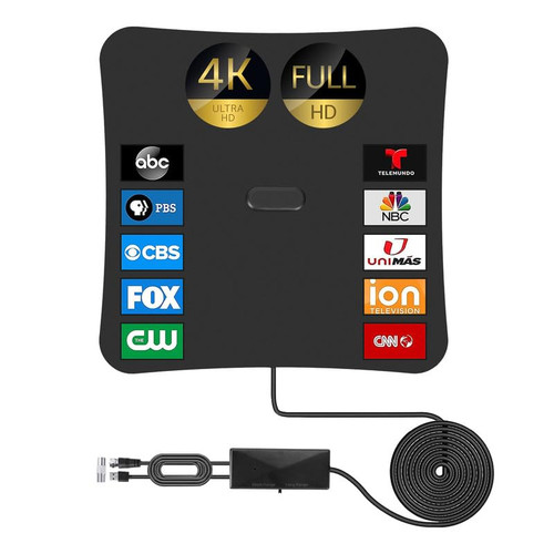 TV Antenna, HD Digital TV Antenna Up with Amplifier Signal Booster, 560+ Miles Range TV Antenna for Smart TV,4K 1080P Free Local Channels Support All Television with 10ft Coaxial Cable TV Antenna, HD Digital TV Antenna Up with Amplifier Signal Booster, 560+ Miles Range TV Antenna for Smart TV,4K 1080P Free Local Channels Support All Television with 10ft Coaxial Cable