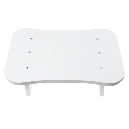 Wooden Foot Step Stool Foot Foot Rest Stool Office Foot Rest Small Footrest Stool Office Footrest Office Foot Stool Floor Mats for Kids Footstool Child White Table
