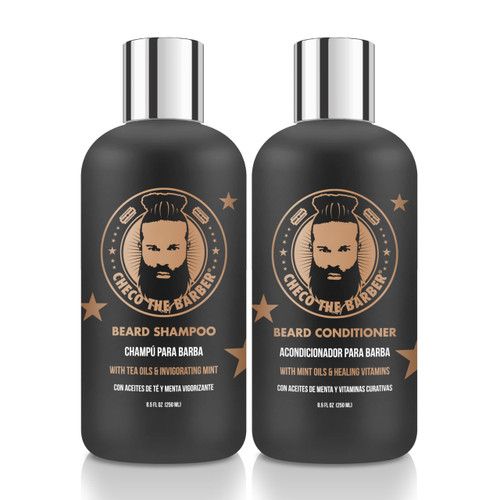Beard Kit: Beard Invigorating Mint Shampoo, Beard Conditioner With Mint Oils & Healing Vitamins, A Perfect Beard Grooming Kit, 2PCS Beard Kit: Beard Invigorating Mint Shampoo, Beard Conditioner With Mint Oils & Healing Vitamins, A Perfect Beard Grooming Kit, 2PCS