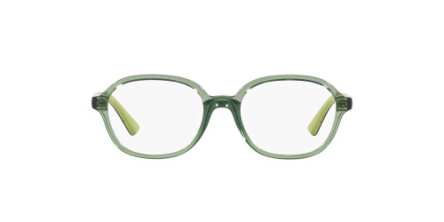 Vogue Eyewear VY2018 Oval Prescription Eyewear Frames, Transparent Dark Green/Demo Lens, 47 mm Vogue Eyewear VY2018 Oval Prescription Eyewear Frames, Transparent Dark Green/Demo Lens, 47 mm