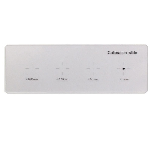GFONIX Microscope Adapter Microscope Calibration Microscope Glass Slides for Biological Measuring Calibration Ruler Microscope Accessories (Color : MS-1-4B)