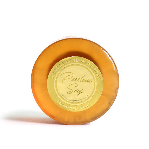 UNOCOS] Purslane Herb Soap 120g / Dry & Flaky Prone Sensitive Skin Care / Korea