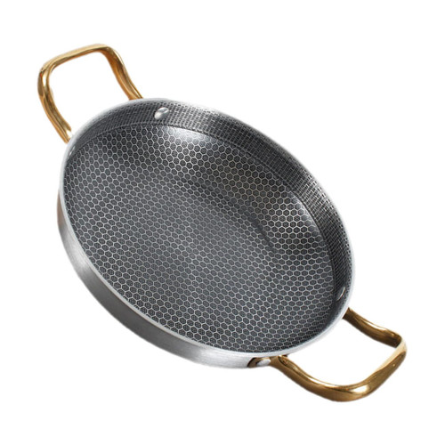 DOITOOL Skillet stainless steel non stick frying pan stainless steel honeycomb pan kitchen cookware nonstick frying pan fry pan for outdoor cooking egg cooking utensils 26c DOITOOL Skillet stainless steel non stick frying pan stainless steel honeycomb pan kitchen cookware nonstick frying pan fry pan for outdoor cooking egg cooking utensils 26c