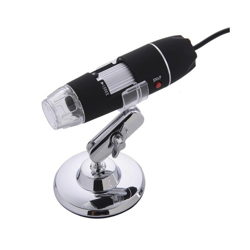 XuuSHA Microscope Accessories kit Slide Preparation camer 1600X /1000X/500X Mega Pixels 8 LED Digital USB Microscope USB Camera Microscope Accessories (Color : As Phone B3 1000X)