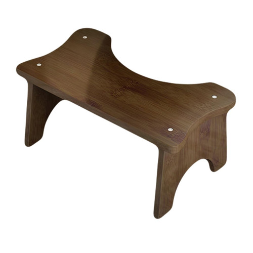 Homoyoyo 1pc Solid Wood Toilet Stool Plastic Step Stool Folding Step Stool Plastic Foot Stool Stable Wooden Toilet Kids Step stools Little Stool Toilet Footstool Wooden Toilet Stool Seat