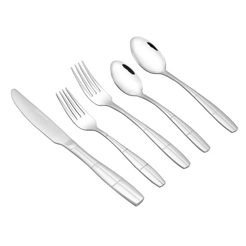 Buyitt 40-Piece Silverware Set, Stainless Steel Flatware Set for 8, Dinner Cutlery Set