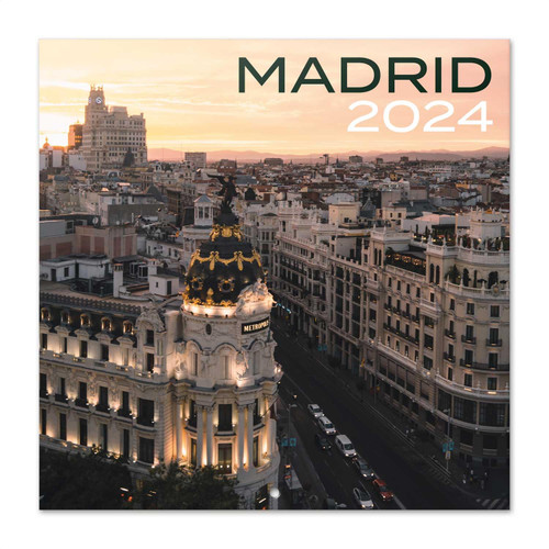 Grupo Erik Madrid Wall Calendar 2024 12" x 12" | 12 Month Planner | Square Wall Calendar 2024 | Family Planner Calendar 2024 | Spain Calendar 2024 Grupo Erik Madrid Wall Calendar 2024 12" x 12" | 12 Month Planner | Square Wall Calendar 2024 | Family Planner Calendar 2024 | Spain Calendar 2024