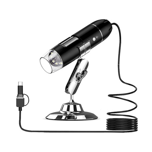 Microscope Kit USB Digital Microscope 1000X Magnification Microscope Camera Handheld USB Microscope Microscope Lens Adapters