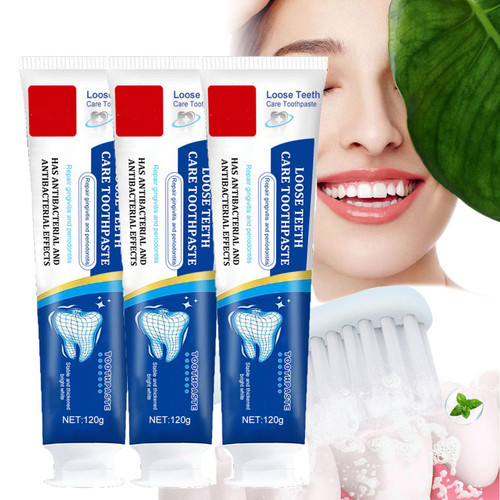 Gochicgolden Repair Toothpaste, Gochic Golden Repair Toothpaste, Loose Teeth Care Toothpaste, Gochicgolden Repair and Protect Whitening Toothpaste (3PCS)