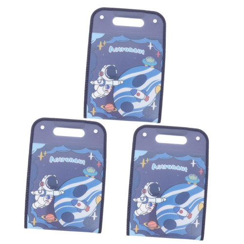 HAPINARY 3pcs Portable Folder File Briefcase Folder Organizer Expanding File Wallet Accordian File Organizer School Folder Document Folder File Storage Document Organizer A4 Letter Bill Pp