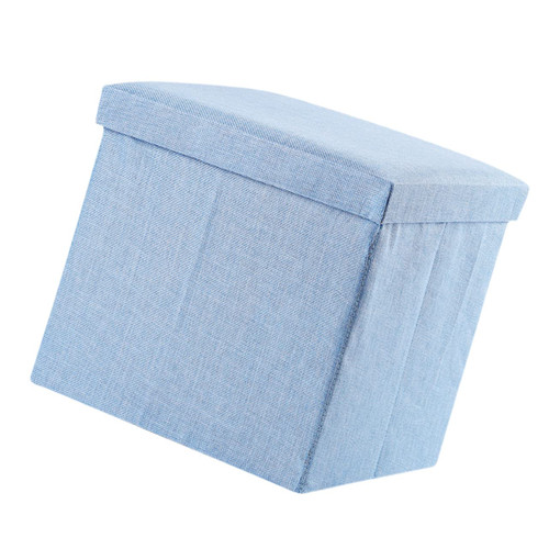Homoyoyo 1pc Storage Folding Step Stool Folding Stool Foot Stool Storage Cube Storage Stool Storage Container Multifunction Stool Box