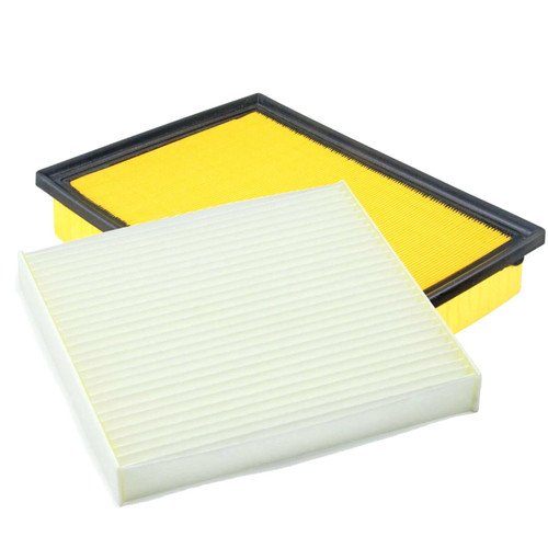 lafengyan 1pc Cabin Engine Air Filter 3.5L AF6116_C35667 17801-0P051 C35667,Protect The Engine,Keep The air Inside The car Fresh