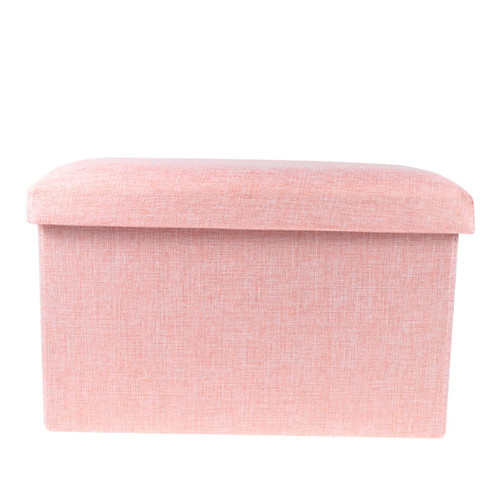 YARNOW Folding Bench with Storage Footstool Storage Stool Storage Bench Storage with Foot Rest Stool Folding Storage Toy Fabric