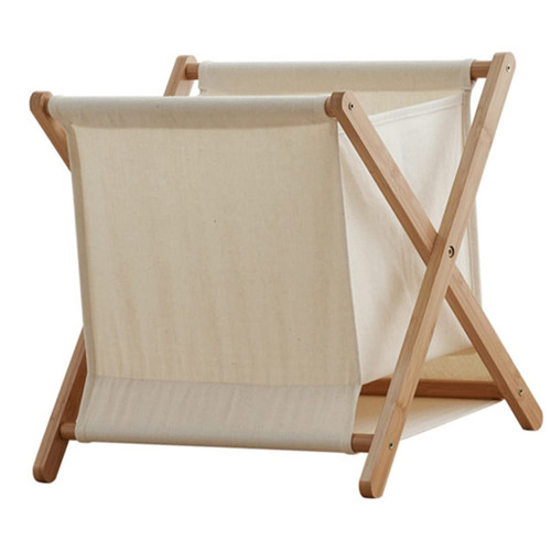 OKUMEYR Storage Basket Clothes Hamper Hampers for Laundry Toy Storage Bin Laundry Basket Laundry Hamper Foldable Clothes Basket Magazine Basket Blanket Holder Fabric Wooden Dirty Basket